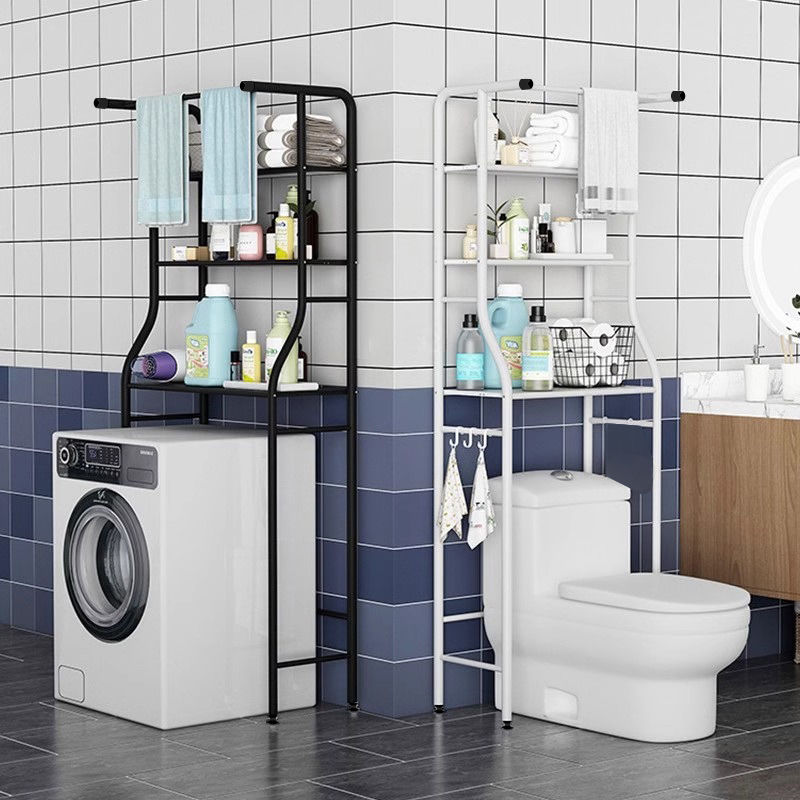 浴室收納必備!馬桶/洗衣機專用置物架,完美利用每一寸空間,整潔又實用! 浴室收納必備!馬桶/洗衣機專用置物架,完美利用每一寸空間,整潔又實用!